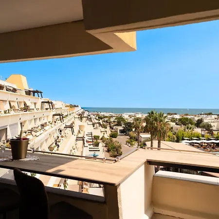 Euphoria - Vue - Terrasse - Port Nature 5 - Village Naturiste דירה *